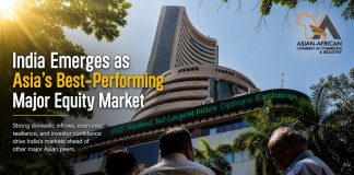 India Emerges as Asia’s Top Equity Market Performer